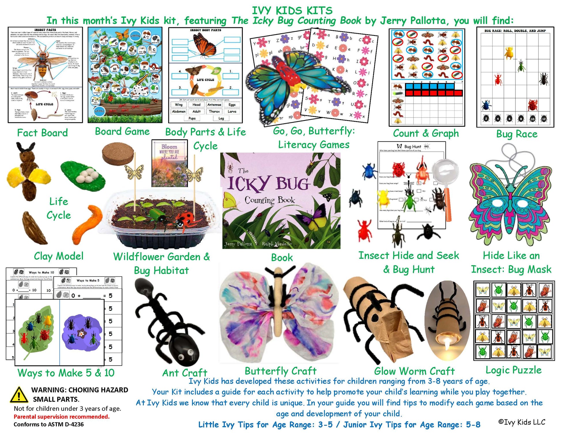 Fun Bug Themed Kids Activities