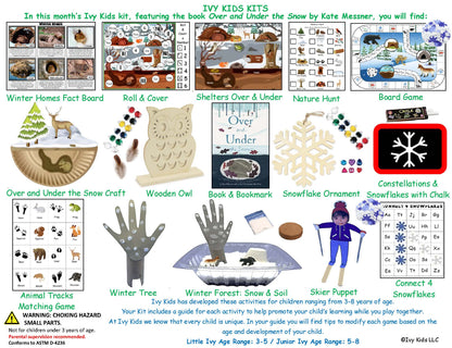 Over and Under the Snow Activities