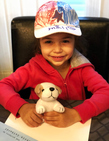 DIY mail carrier cap kids craft