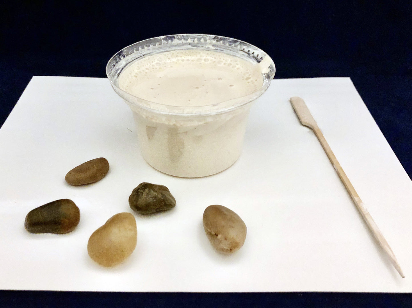 Make a sand and plaster mountain science activity for kids