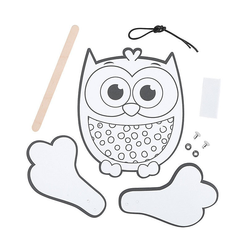 Owl STEM project with Flapping Wings