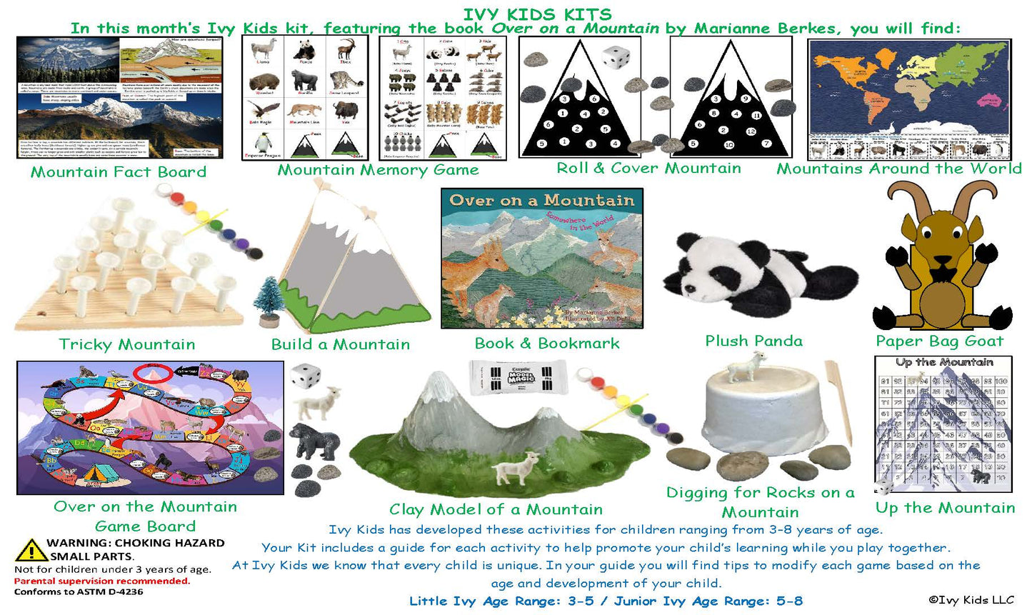 Ivy Kids Kit - Over on a Mountain